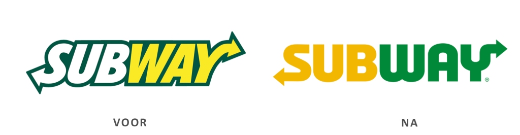 Subway heeft na kritiek weer een nieuw logo